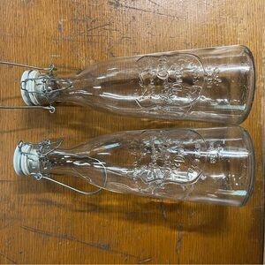 Glass Swing Top Bottles